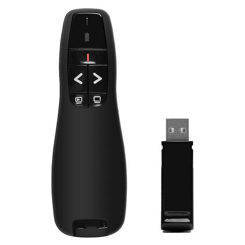 Презентер Logitech R400, беспроводной, чёрный, с лазерной указкой — фото 1