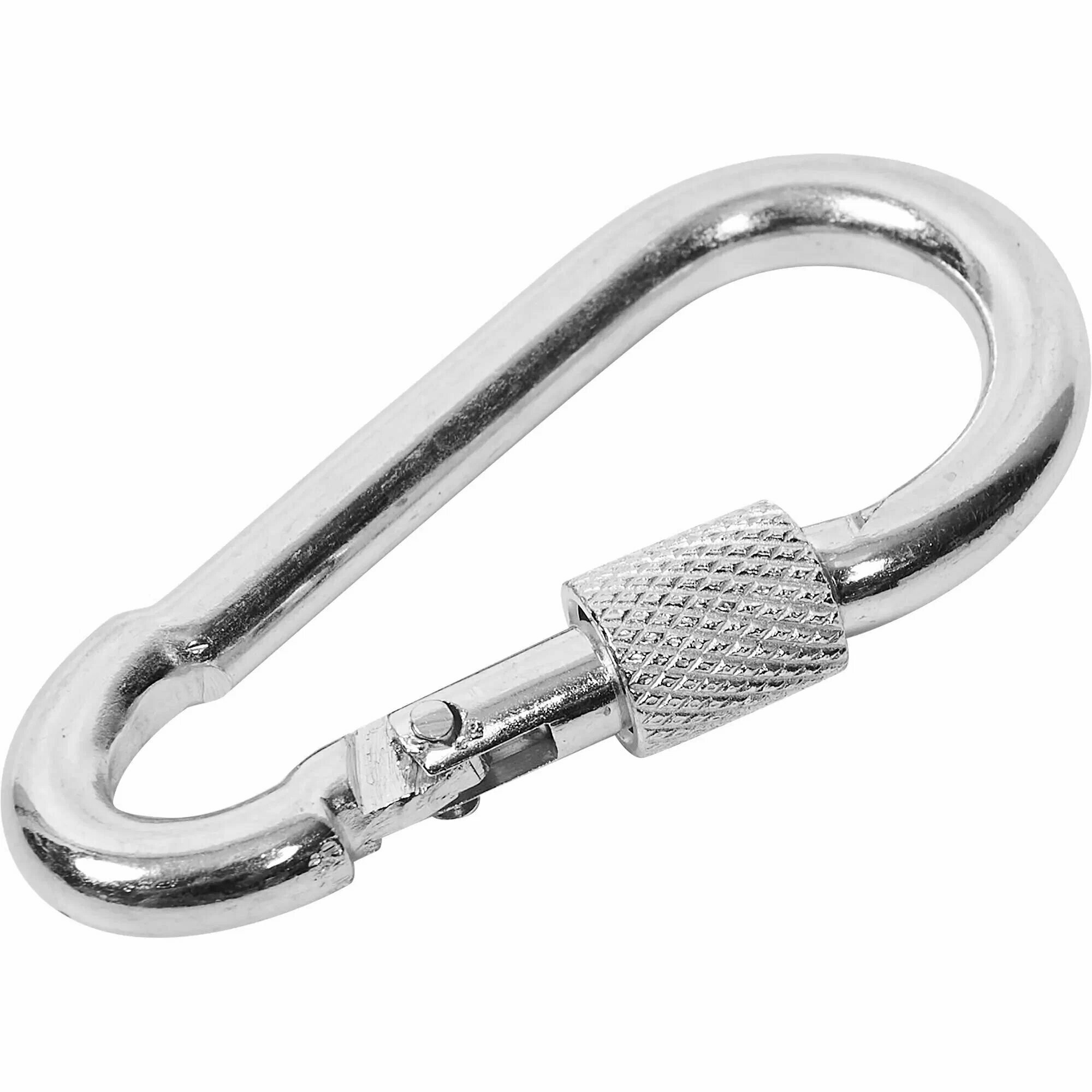 Карабин 8 мм пожарный с предохранительной гайкой 