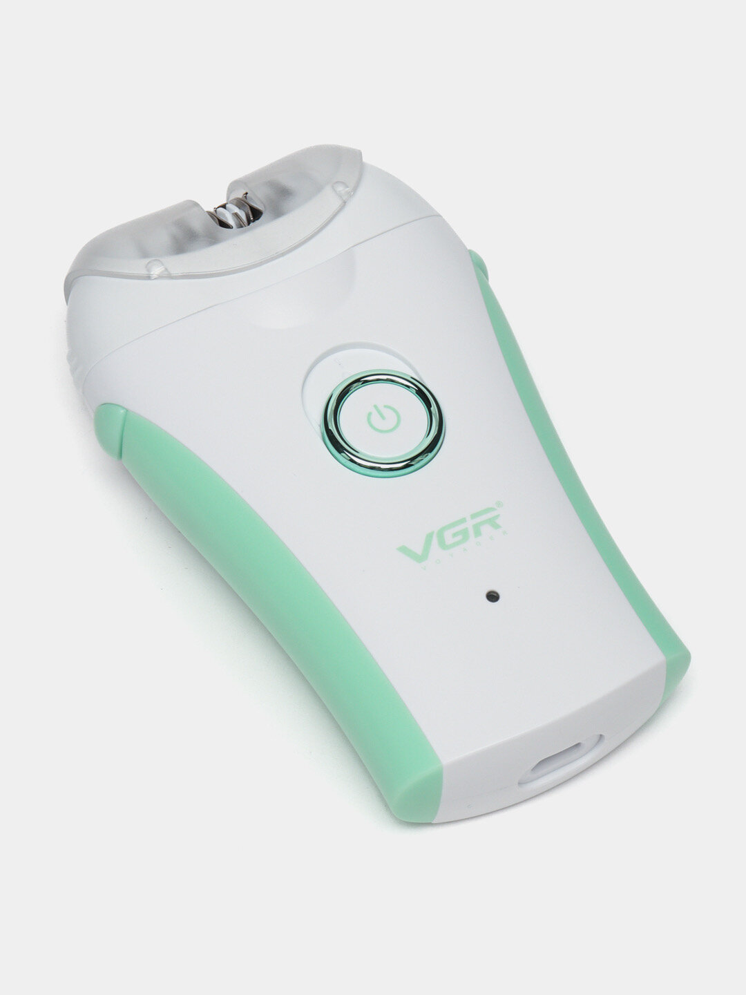 Профессиональный женский эпилятор VGR V-705 – 32 пинцета, светодиодная подсветка, зарядка через USB.