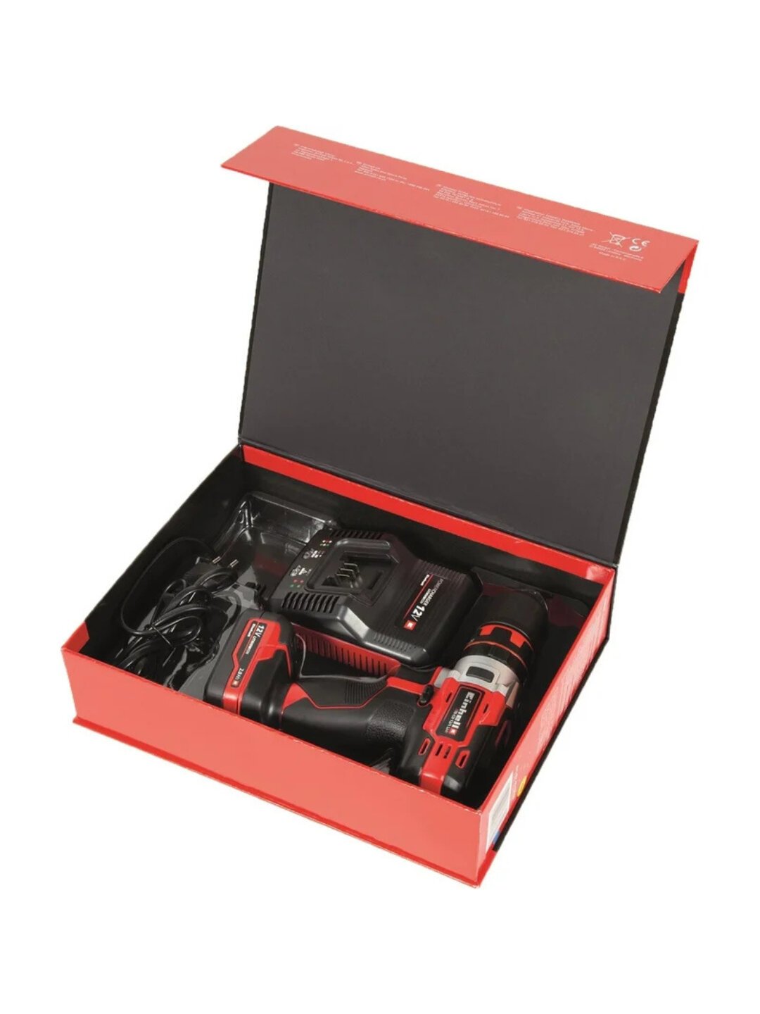 Аккум. дрель-шуруповёрт Einhell TE-CD 12/1 X-Li, 12 В, 30 Н·м, 400/1400 об/мин, LED — фото 1