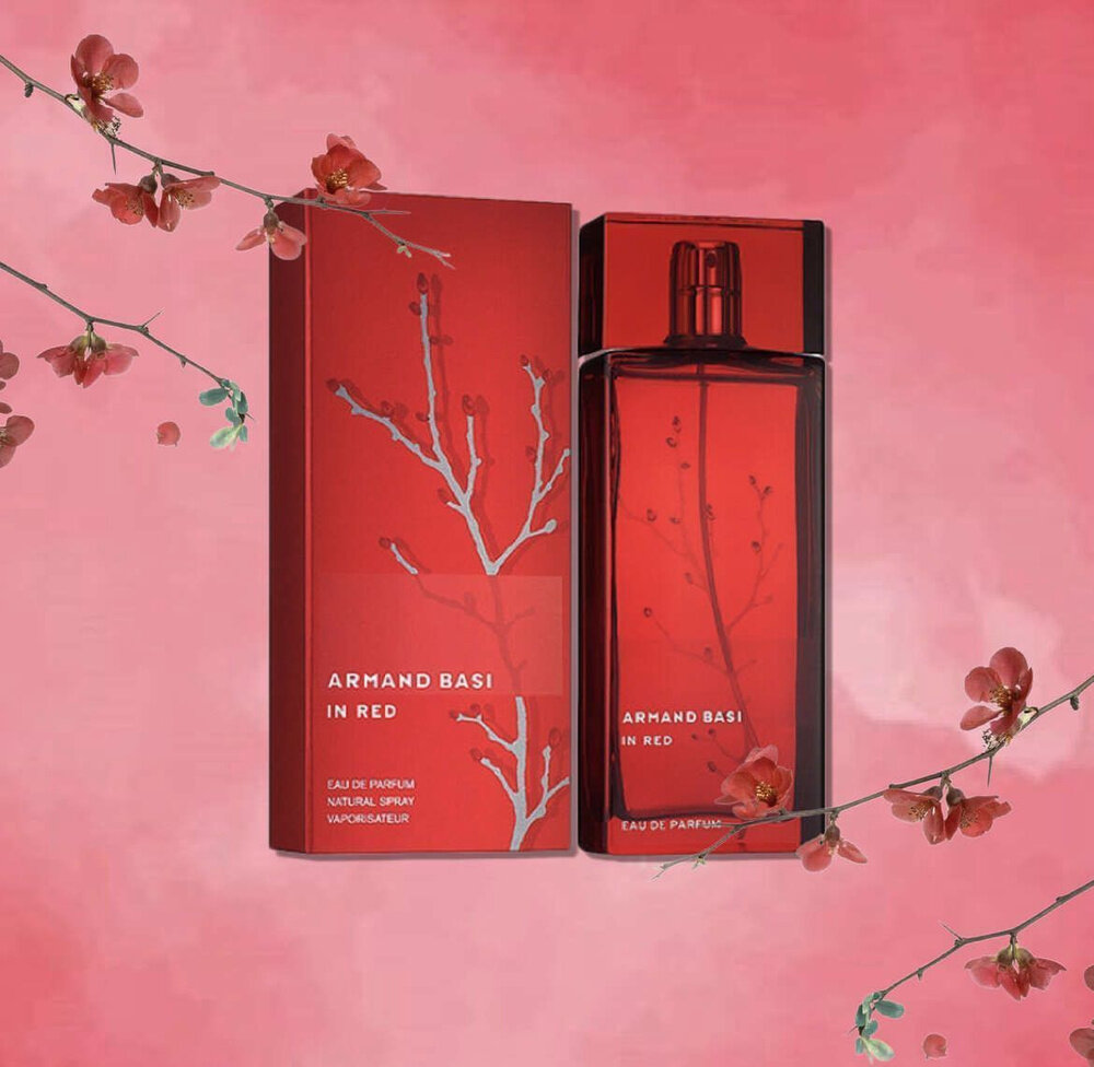 Парфюмированная вода для женщин, Armand Basi In Red Eau De Parfum 100 мл, Италия