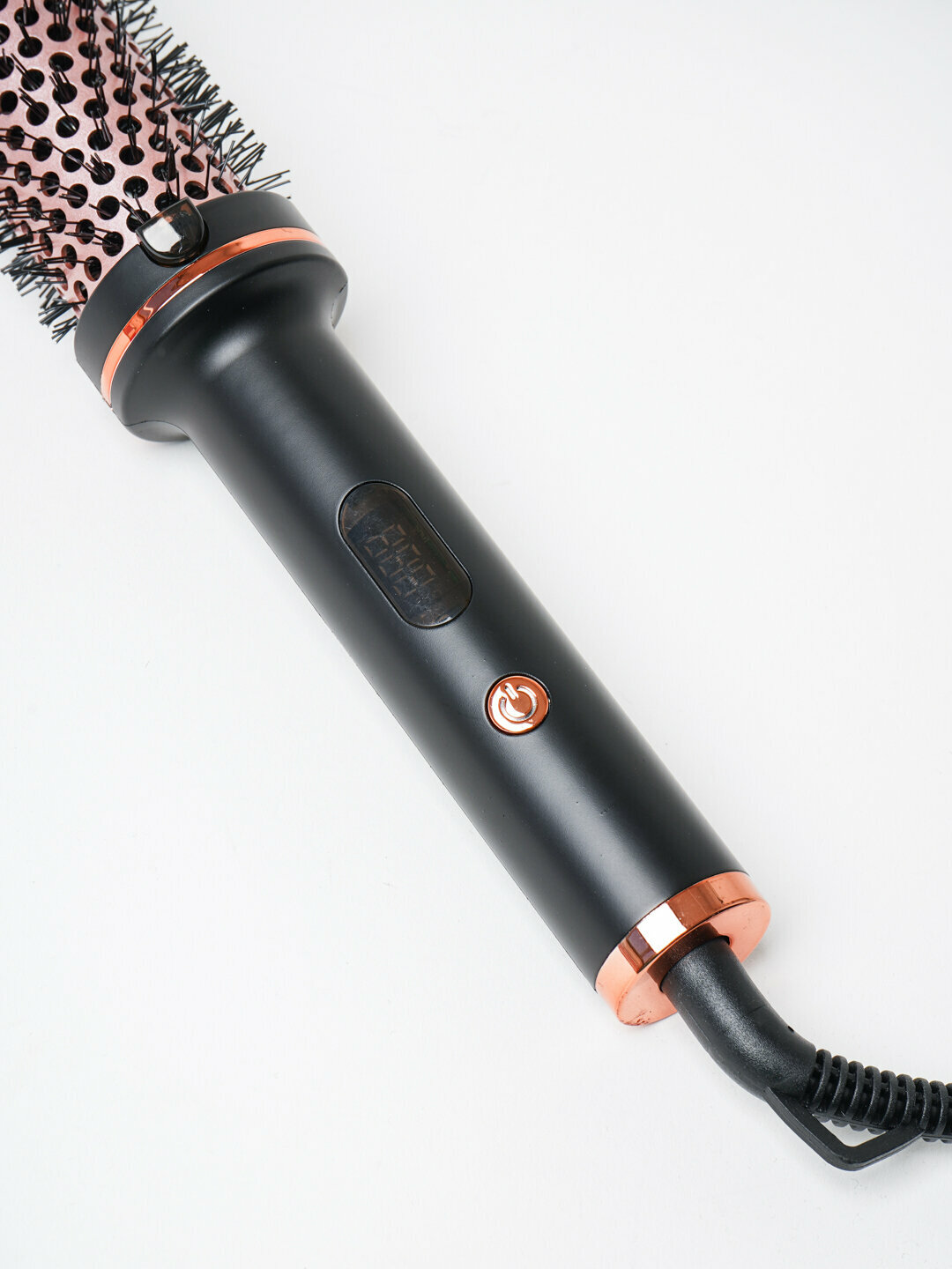 Профессиональная электрическая расческа брашинг Zumba, с индикатором температуры — фото 1