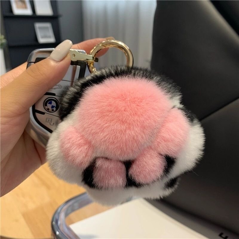 Мягкая игрушка-брелок "Лапы Тигра", плюшевая, гипоаллергенный наполнитель, 1 шт, 9 см