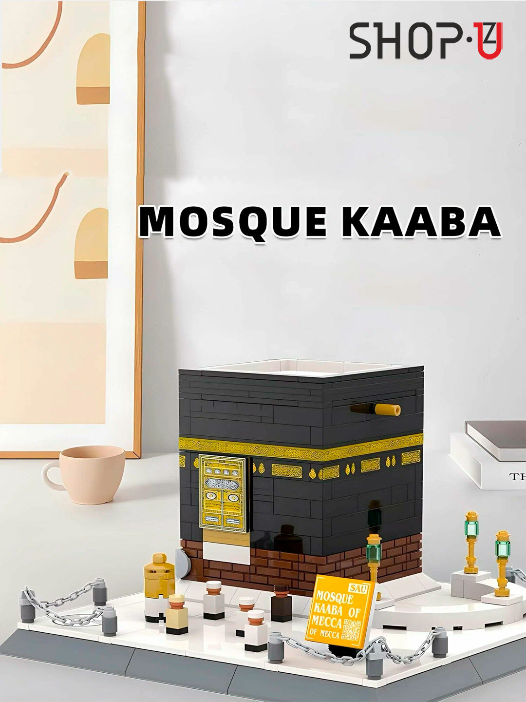 Konstruktor 3D Lego, Makka, Kolizey, Burj Xalifa, Eyfil minorasi, Minora ko'prigi