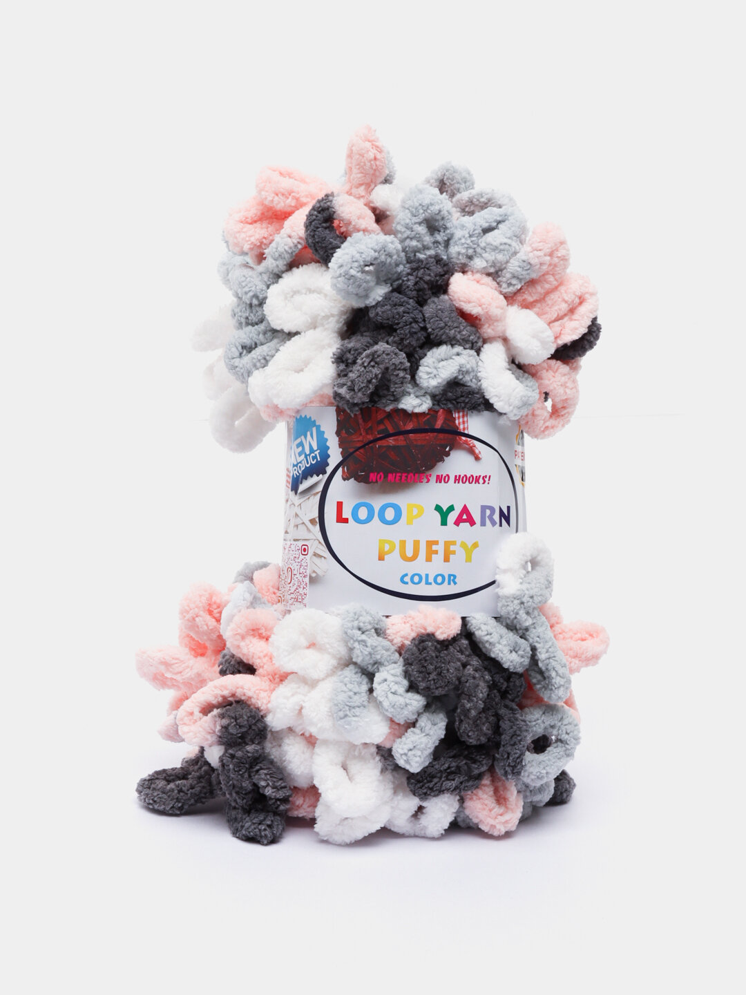 Пряжа "Loop Yarn", 100% полиэстер, антипиллинговая, с готовыми петельками