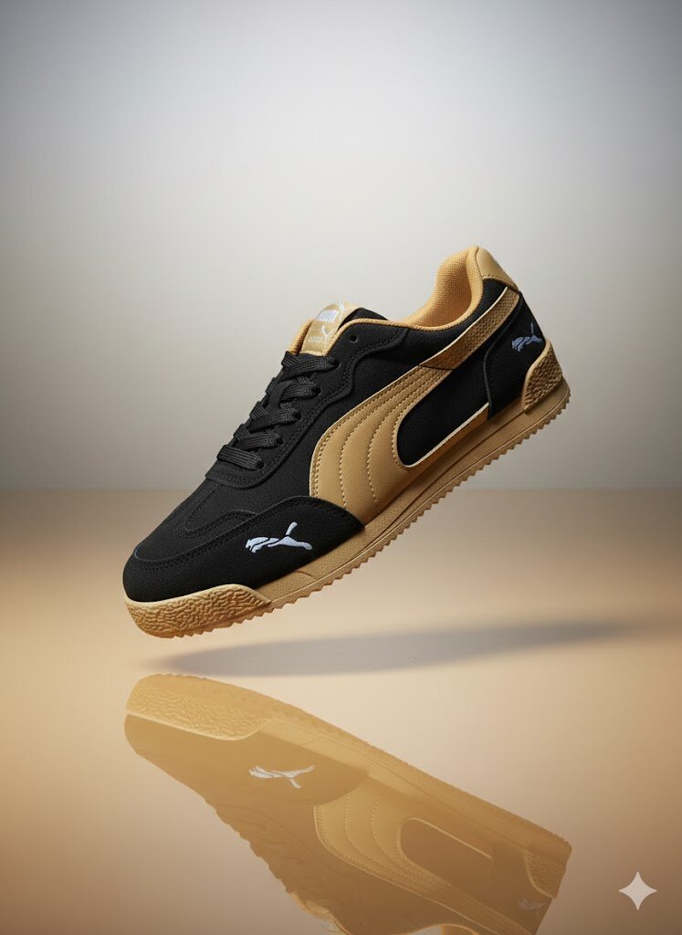 Кроссовки  Puma, размер 41, черный