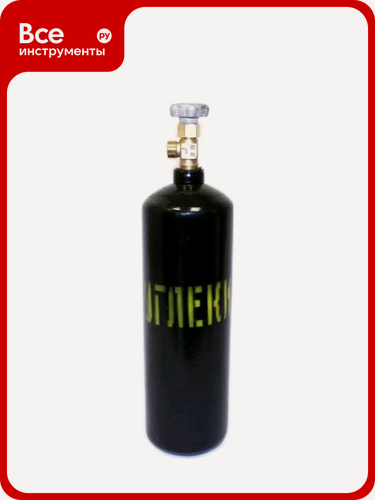 Изображение товара Товар Баллон углекислотный 5 л BlackWeld 111433bw, для использования по назначению