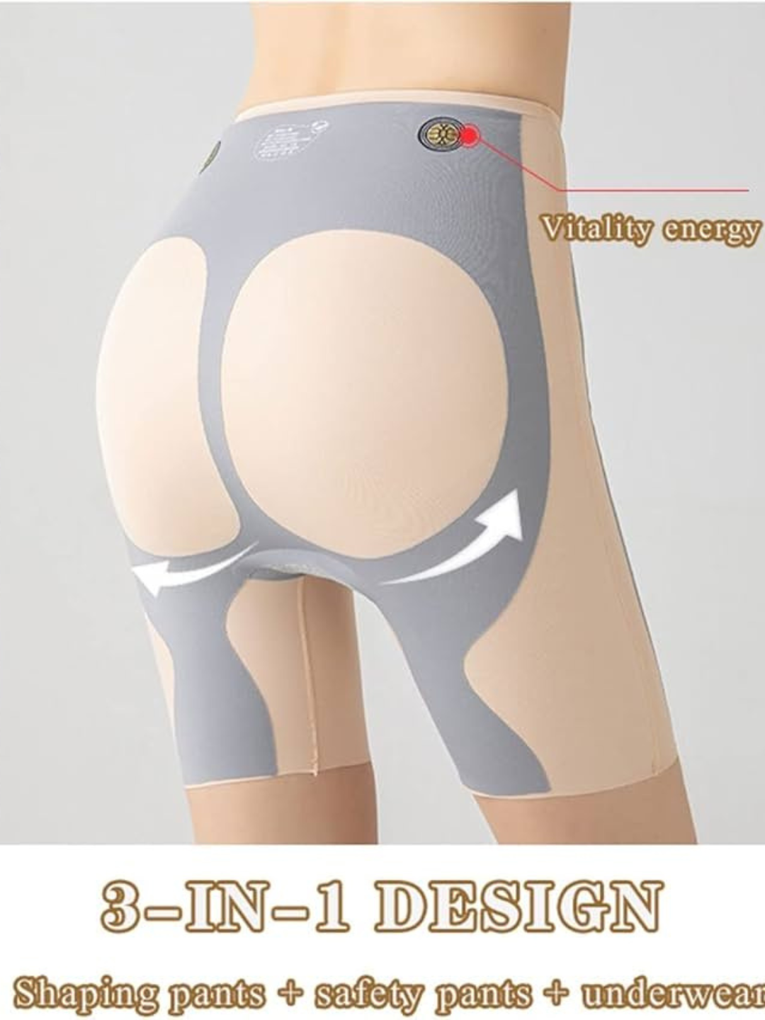 Трусы  54, размер 4Xl, бежевые — фото 1