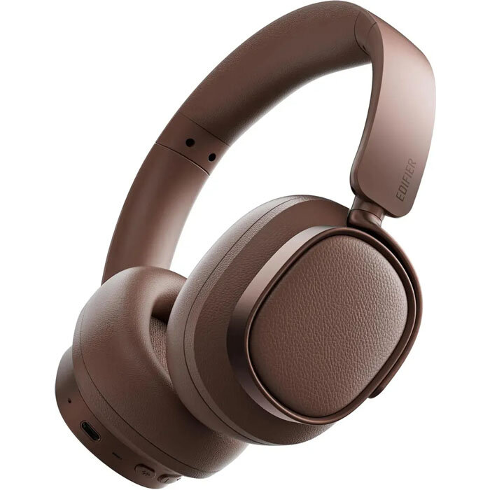 Bluetooth наушники с микрофоном Edifier ES850NB Brown беспроводная полноразмерная гарнитура - коричневые