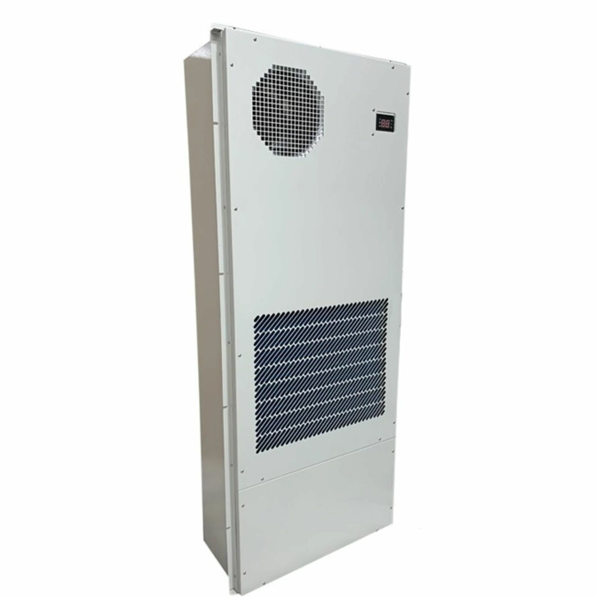 Кондиционер для установки в уличный шкаф, холодопроизводительность 5000Вт, со встроенным электрическим калорифером, 220В переменного тока
