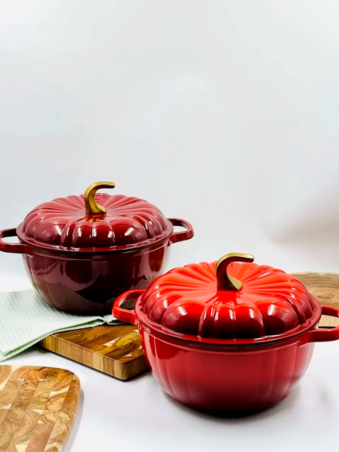 Чугунный казан с крышкой, 7 литр (28 см) — фото 1