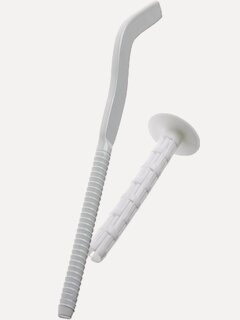 Изображение товара Кронштейн для радиатора с дюбелем 9 х 220 мм сплющенный (2 шт.)