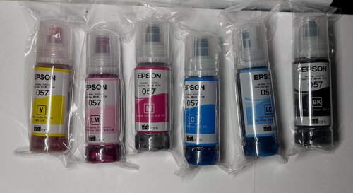 Изображение товара Набор чернил Epson 057, 6 цветов, для струйной печати, оригинал в технической упаковке