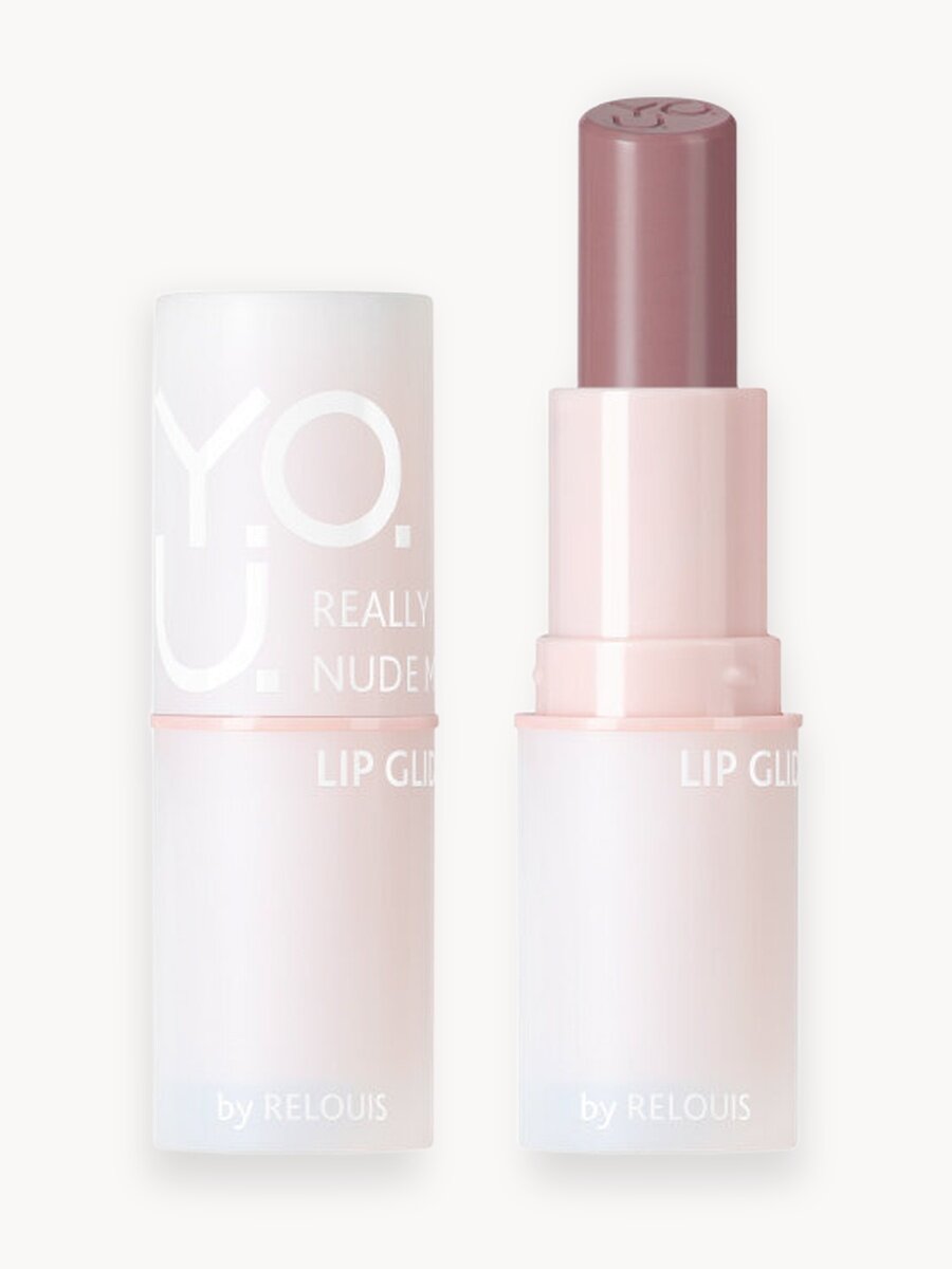 Блеск для губ глайд Relouis Y.O.U. Really Nude Mood тон 02 Smiling
