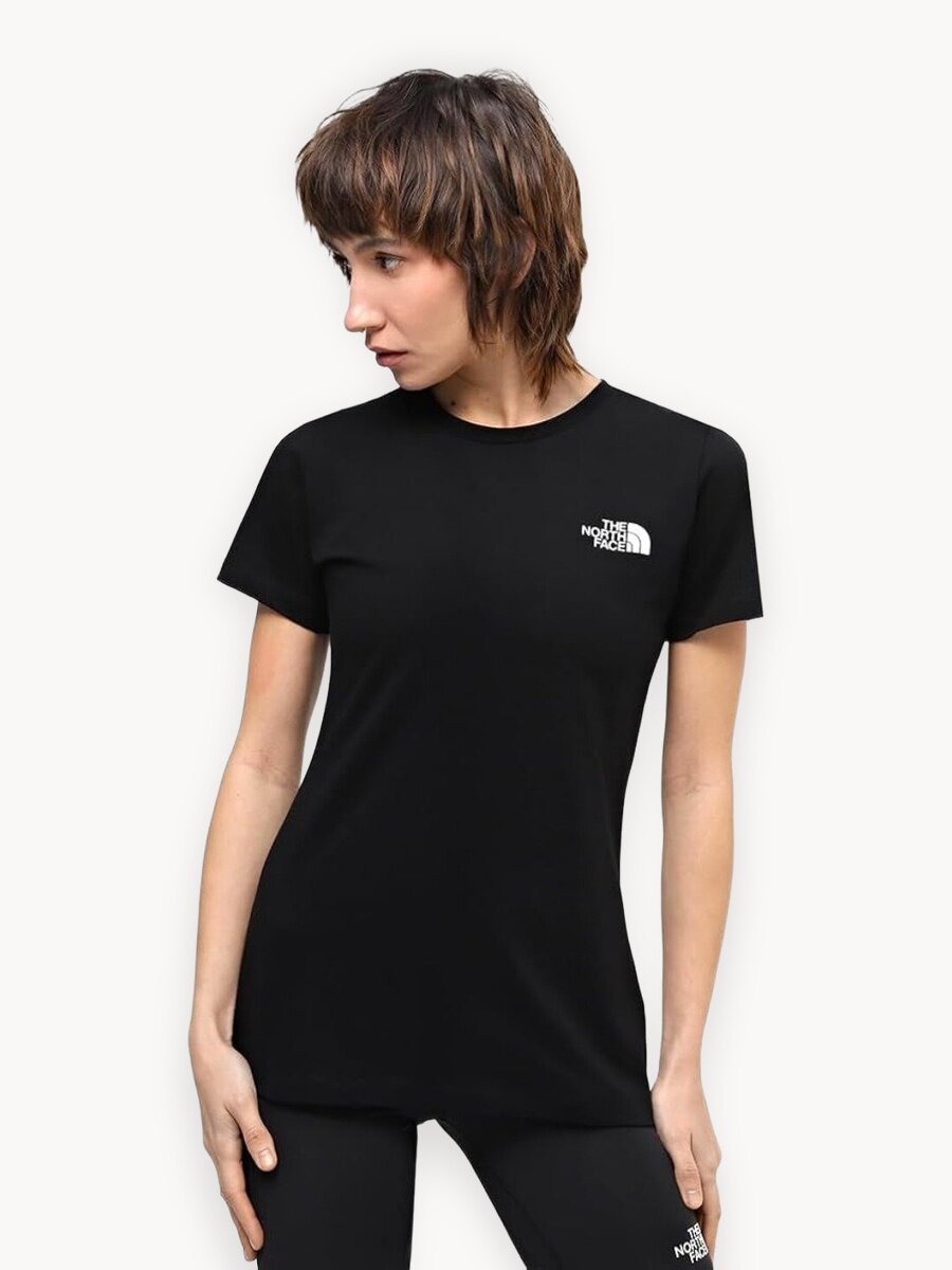 Футболка The North Face Graphic Half Dome, размер M, черный, белый