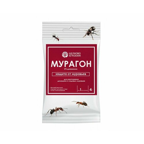 От муравьев Мурагон 4гр диазинон Щелково 6321 280₽