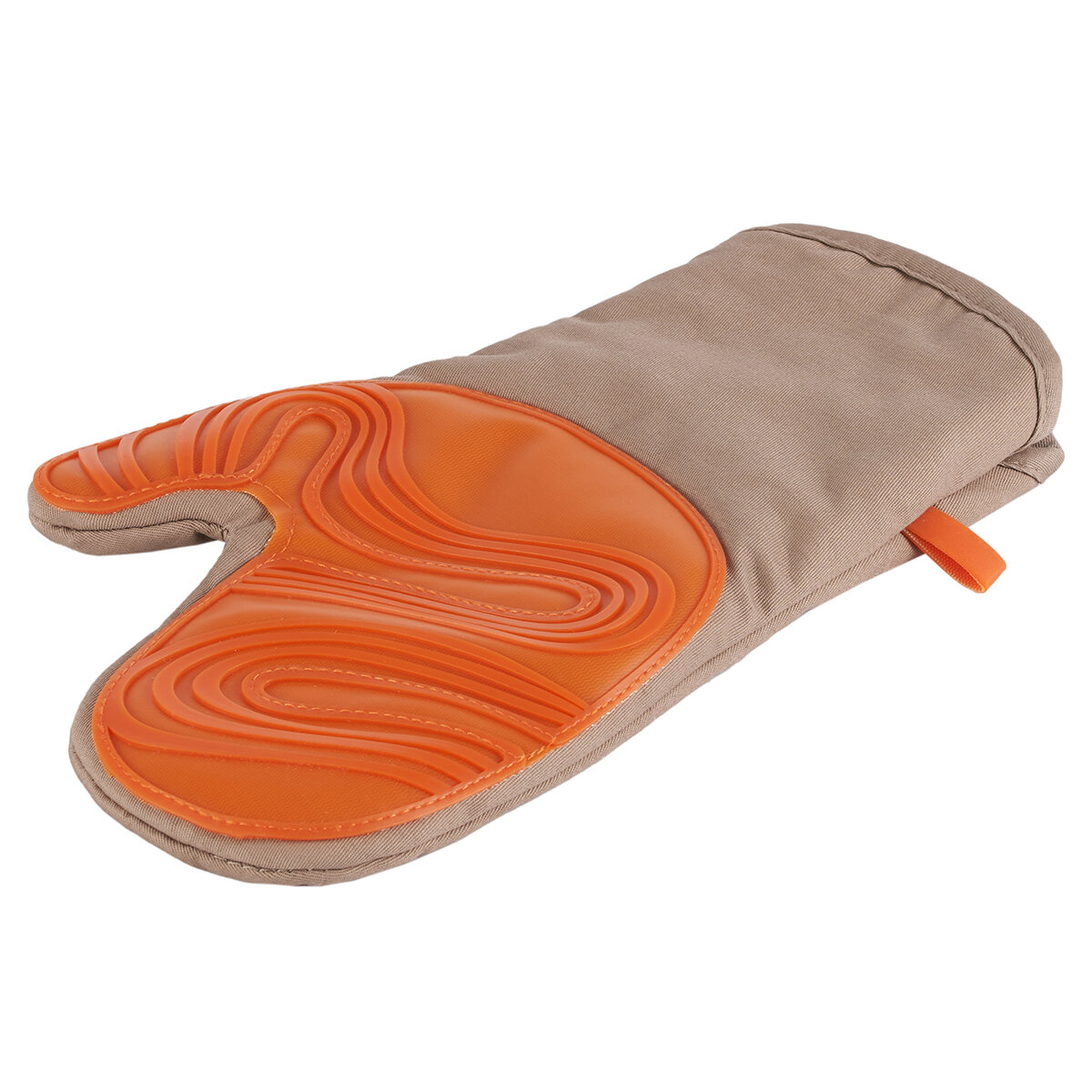 Рукавица Werner Tizzana 50249  коричнево оранжевая  для духовки и барбекю  силикон