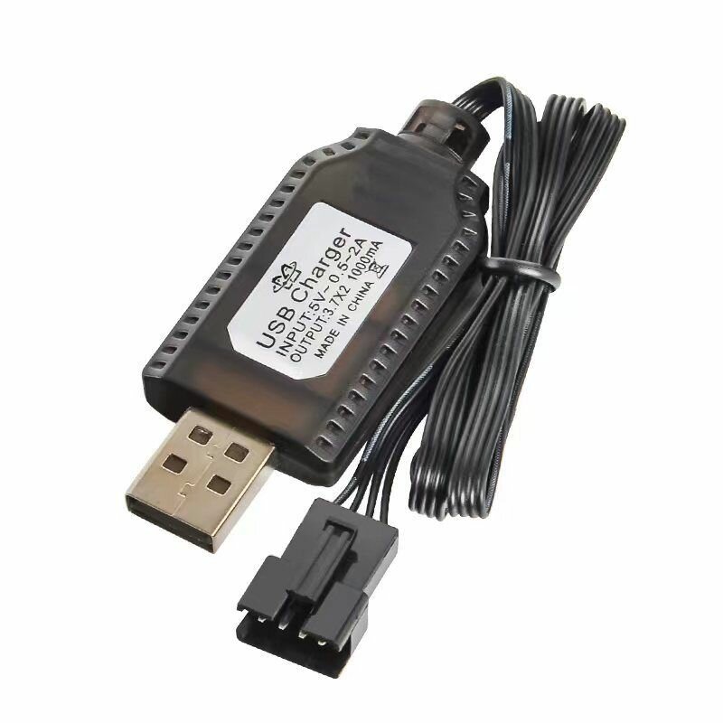 Зарядное устройство USB 7.4V разъем SM4P для литий ионных и литий полимерных АКБ — фото 1