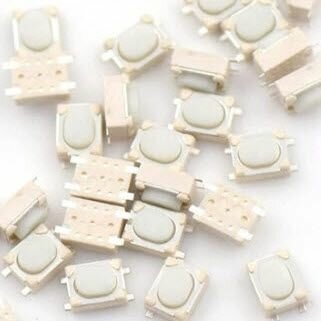 Кнопка тактовая 3х4х2.5 мм SMD 4 pin наружу — фото 1