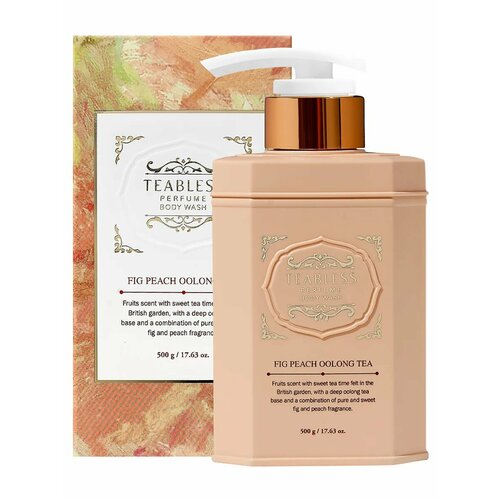 Парфюмированный гель для душа Инжир Персик Teabless Fig Peach Oolong Tea Perfume Body Wash 500 гр 2590₽