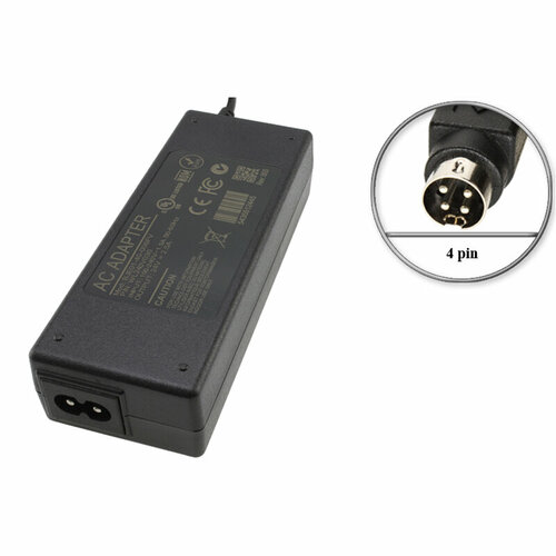 Адаптер (блок) питания 24V, 2.5A, 60W, 4pin HP (BJE01-40-006HM, WT2402500), для BiPAP, CPAP аппарата BMC ReSmart Auto G2