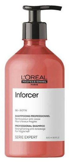 Шампунь L'Oreal Professionnel Expert Lipidium Inforcer B6 + Biotin Shampoo, Укрепляющий шампунь против ломкости волос, 1500 мл