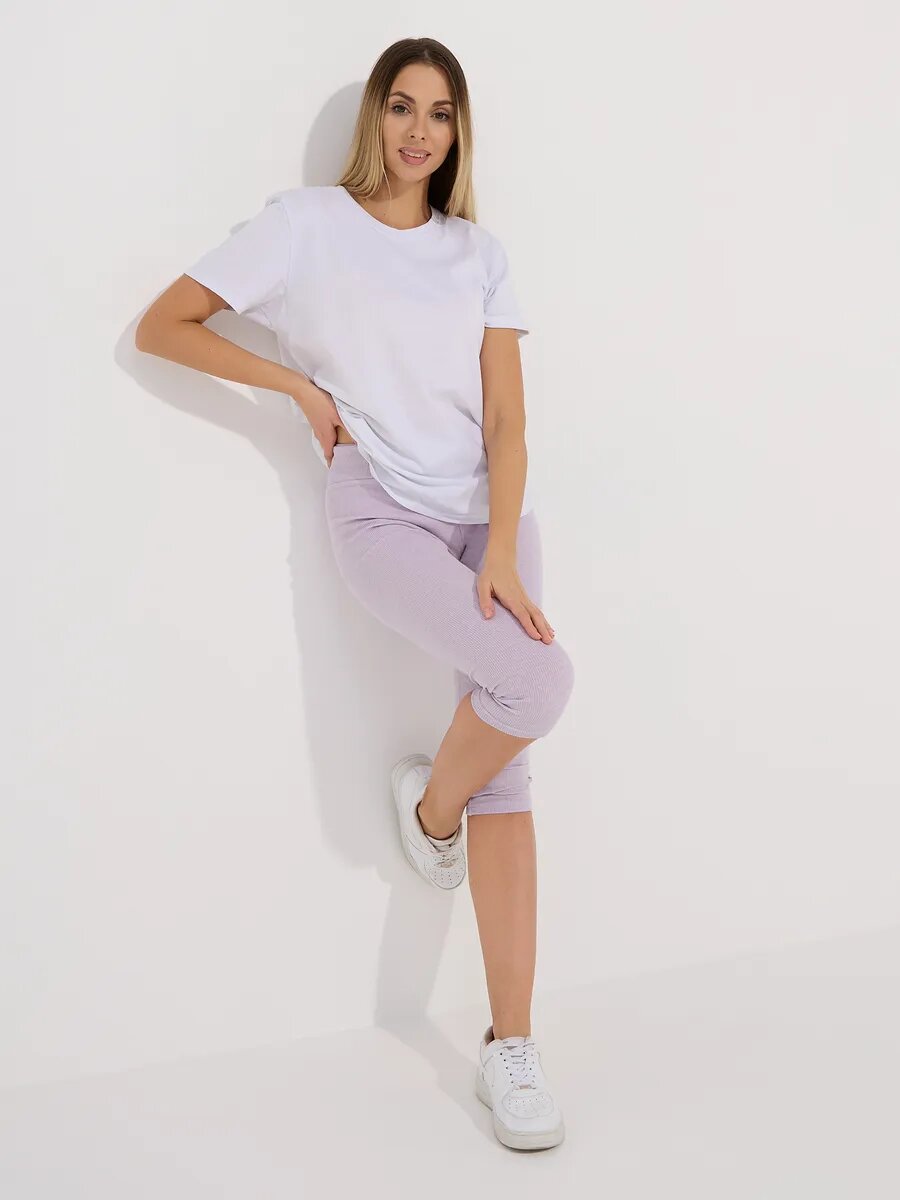 Легинсы DNZ, размер M, лиловый — фото 1