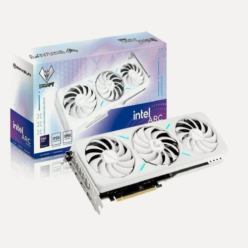 Изображение товара Видеокарта MAXSUN Intel Arc B580 iCraft 12G GDDR6, PCI-E x8 4.0, 192bit/2680-2850Mhz, 3xDP, HDMI