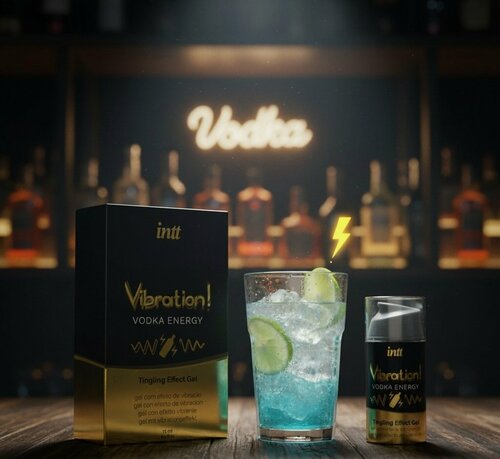 Изображение товара Жидкий интимный гель с эффектом вибрации Vibration! Vodka Energy - 15 мл.