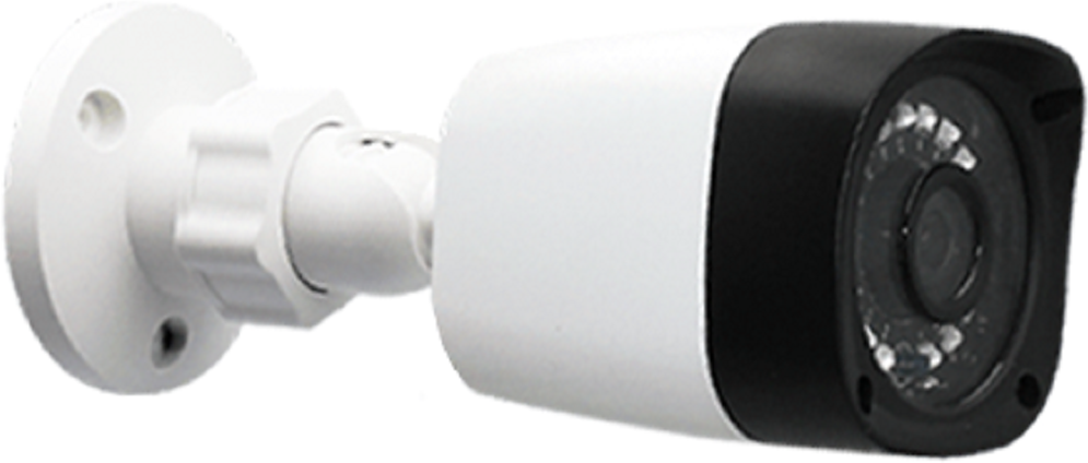 VC-2307 Уличная мультиформатная камера с подсветкой 1 Мп (720р) x 25 fps (M123, Пластик, f=2.8, Белый, IR)