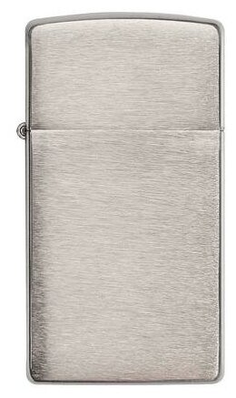 Зажигалка ZIPPO Slim Brushed Chrome