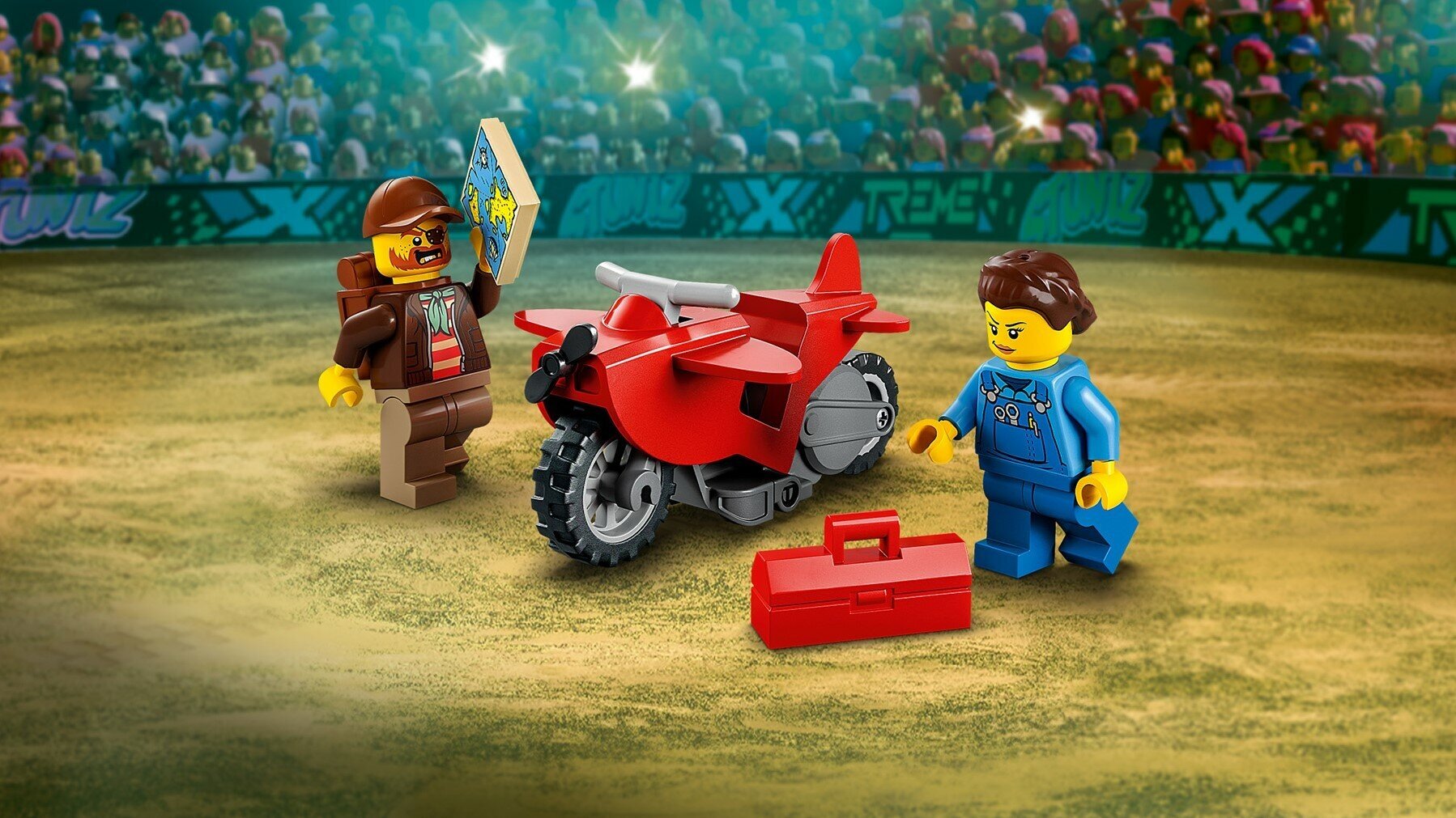 Конструктор Lego 60342 The Shark Attack Stunt Challenge - фото №20