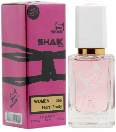 SHAIK Парфюмерная вода для женщин № 366 Rumer 2 Rose, цветочный аромат, 50 мл