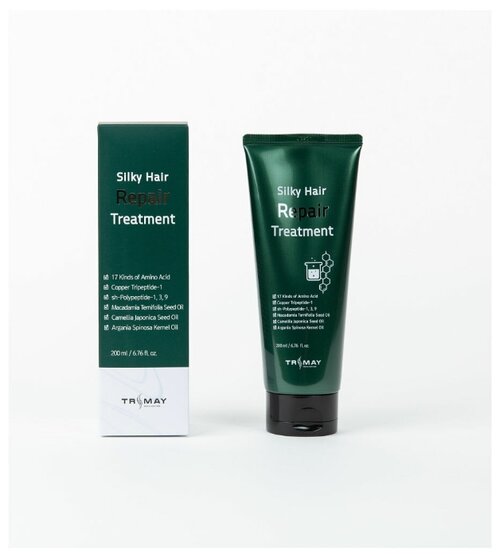 Восстанавливающий бальзам Trimay Silky Hair Repair Treatment, 200 мл