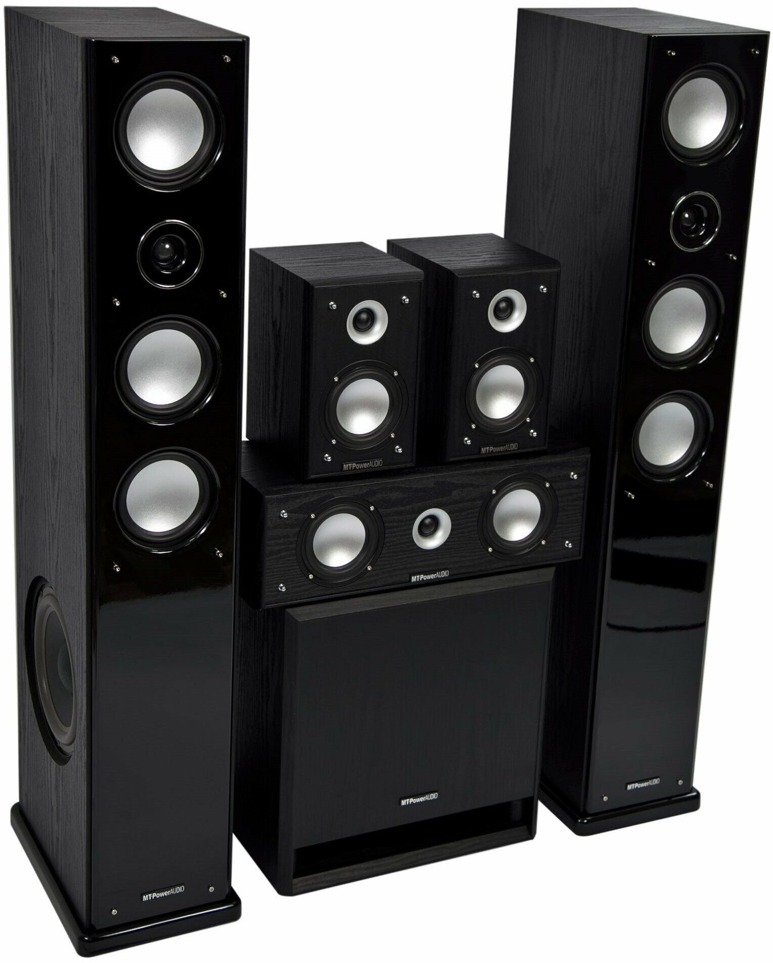 Комплекты акустики 5.1 MT-Power Elegance-2 black set 5.1