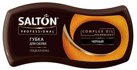 0012/018 Salton Professional Губка для обуви Волна силикон (чёр.)