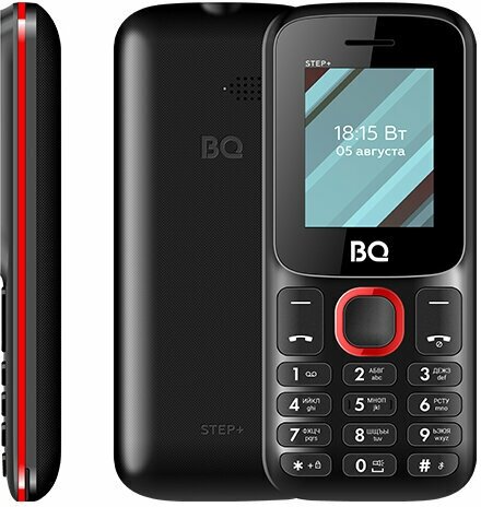 Сотовый телефон BQ 1848 Step+ Black-Red