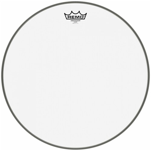 Remo Ba-0316-00 Batter, Ambassador, Clear, 16 пластик