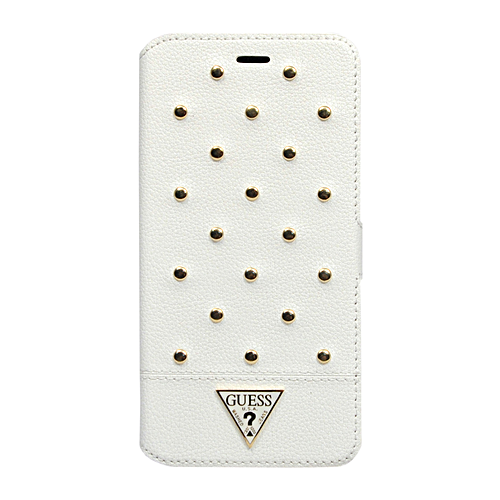 фото Чехол guess tessi booktype для iphone 6 plus / 6s plus - white