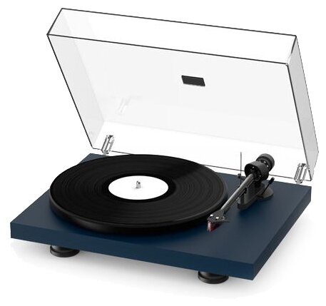 Проигрыватель виниловых пластинок Pro-Ject DEBUT CARBON EVO (2M Red) Satin Blue