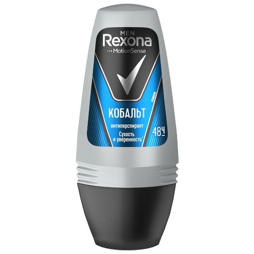 фото Дезодорант мужской rexona "cobalt" шарик 50мл