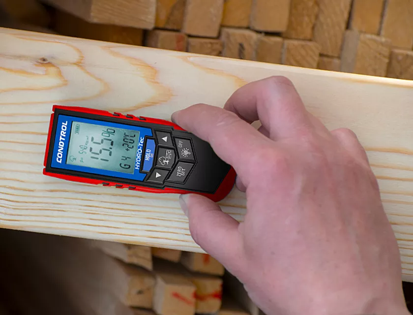 Измеритель влажности, влагомер бетона, кирпича, древесины HYDRO-Tec CONDTROL, 3-14-020 (внесен в реестр средств измерений)