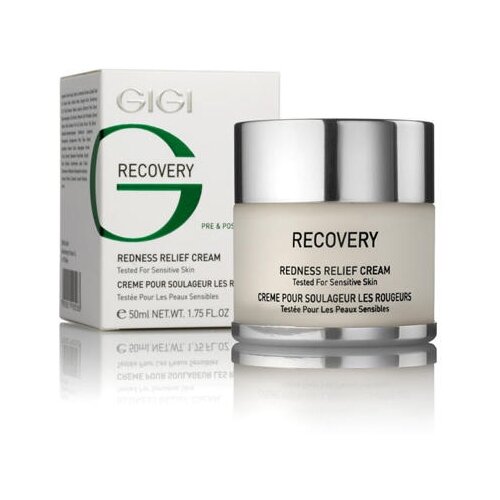 Gigi Recovery Redness Relief Cream Крем для лица успокаивающий от покраснений и отечности, 50 мл