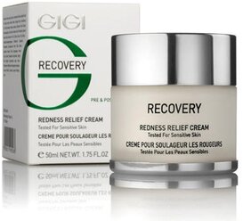 Gigi Recovery Redness Relief Cream Крем для лица успокаивающий от покраснений и отечности, 50 мл