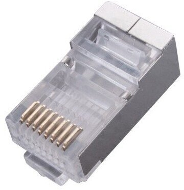 Коннектор NEOMAX RJ-45 Cat.5E, UT P, универсальные ножи, 8P8C, 100 шт.[NM-RJ45-8P8C-U5E-101] - фото №3