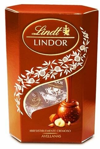 Набор конфет Lindt Lindor корнет с фундуком, 200 г - фотография № 11