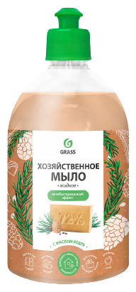 Мыло жидкое хозяйственное Grass Milana с маслом кедра, 5л