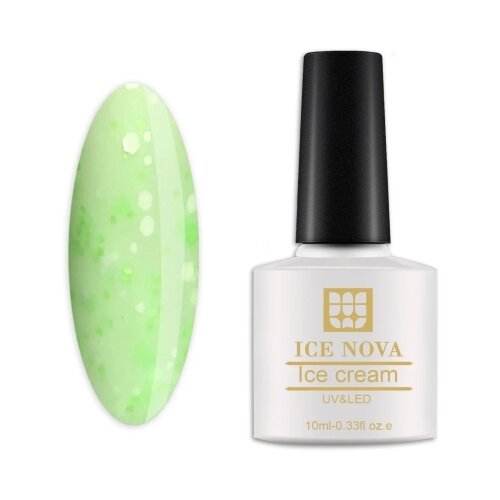 Купить Гель-лак для ногтей ICE NOVA Ice Cream, 10 мл, 024