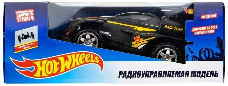 1Toy Hot Wheels черная - фото №7