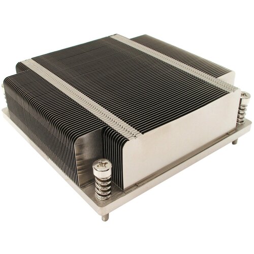 Система охлаждения SuperMicro LGA1366, 1U Passive Xeon 55005600 Heatsink SNK-P0037P [опция к серверу] supermicro heatsink 1u snk p0067psmb